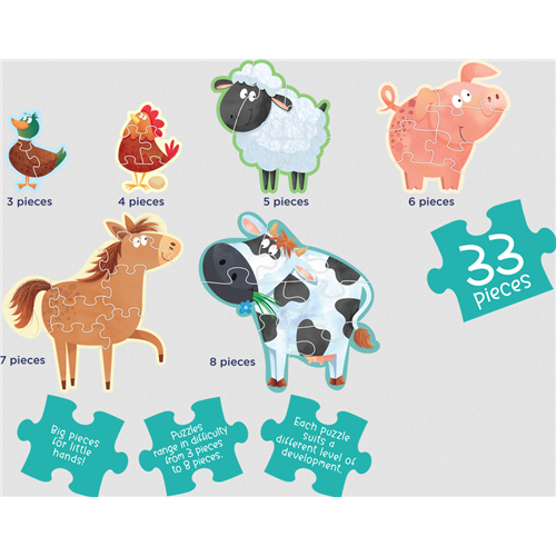 My First Puzzles On the Farm 1